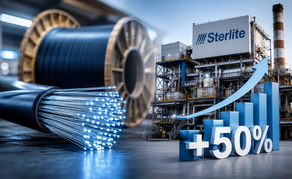 Sterlite to spend ₹3,000 crore, add 50% fibre capacity
